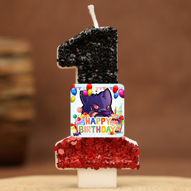 Pokemon Gengar Candles Themed  - Zebra Candle Supplies 리뷰 및 가격