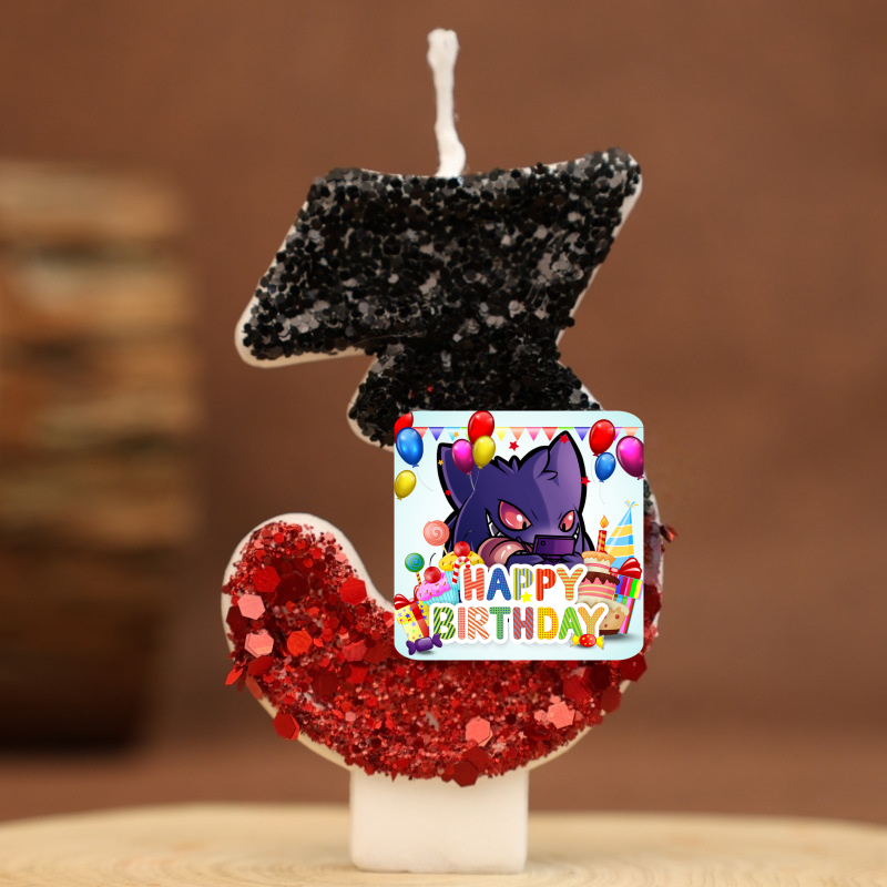 Pokemon Gengar Candles Themed  - Zebra Candle Supplies 리뷰 및 가격
