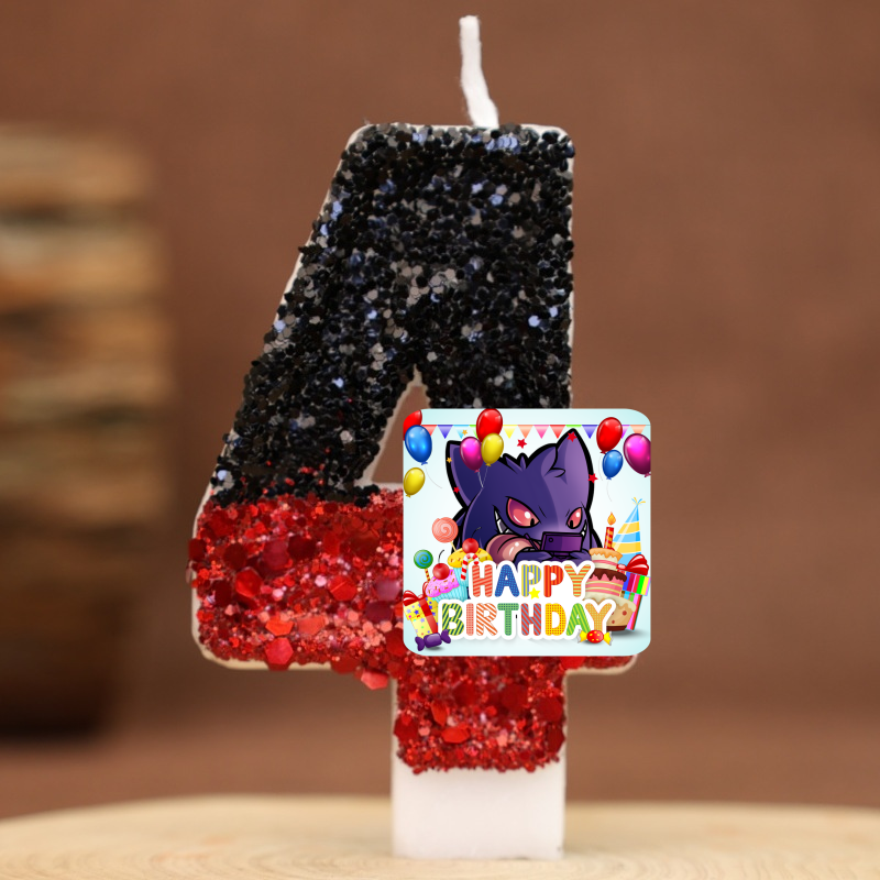 Pokemon Gengar Candles Themed  - Zebra Candle Supplies 리뷰 및 가격
