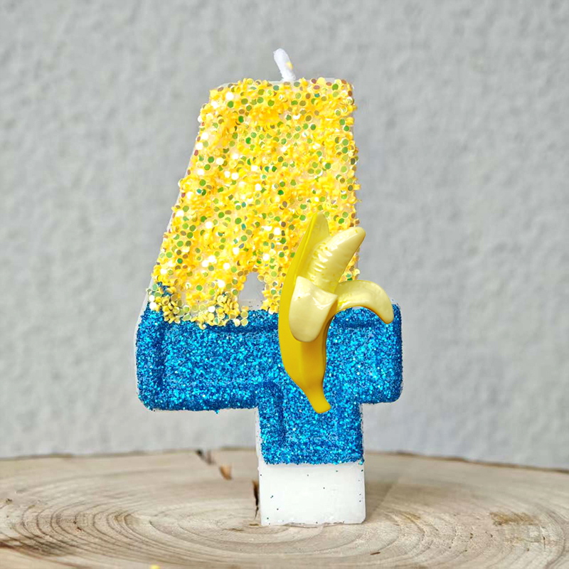 Cute Yellow Banana Man Candle  - Zebra Candle Supplies 리뷰 및 가격