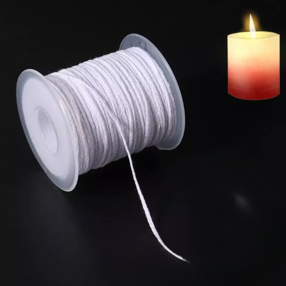 1pc 61 Meter/Roll White Cotton - Candle Wax Scale 리뷰 및 가격