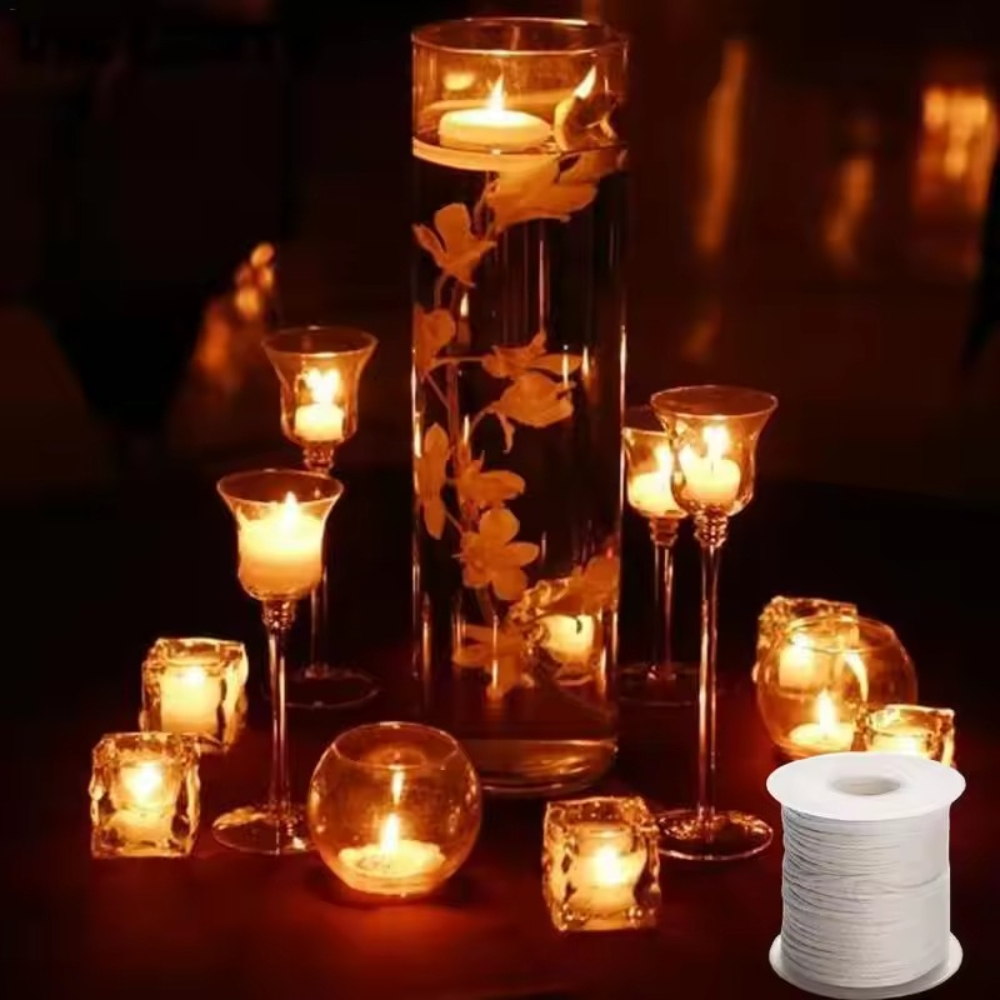 1pc 61 Meter/Roll White Cotton - Candle Wax Scale 리뷰 및 가격