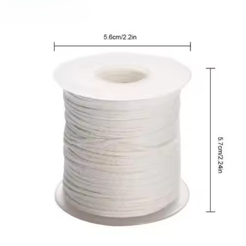 1pc 61 Meter/Roll White Cotton - Candle Wax Scale 리뷰 및 가격