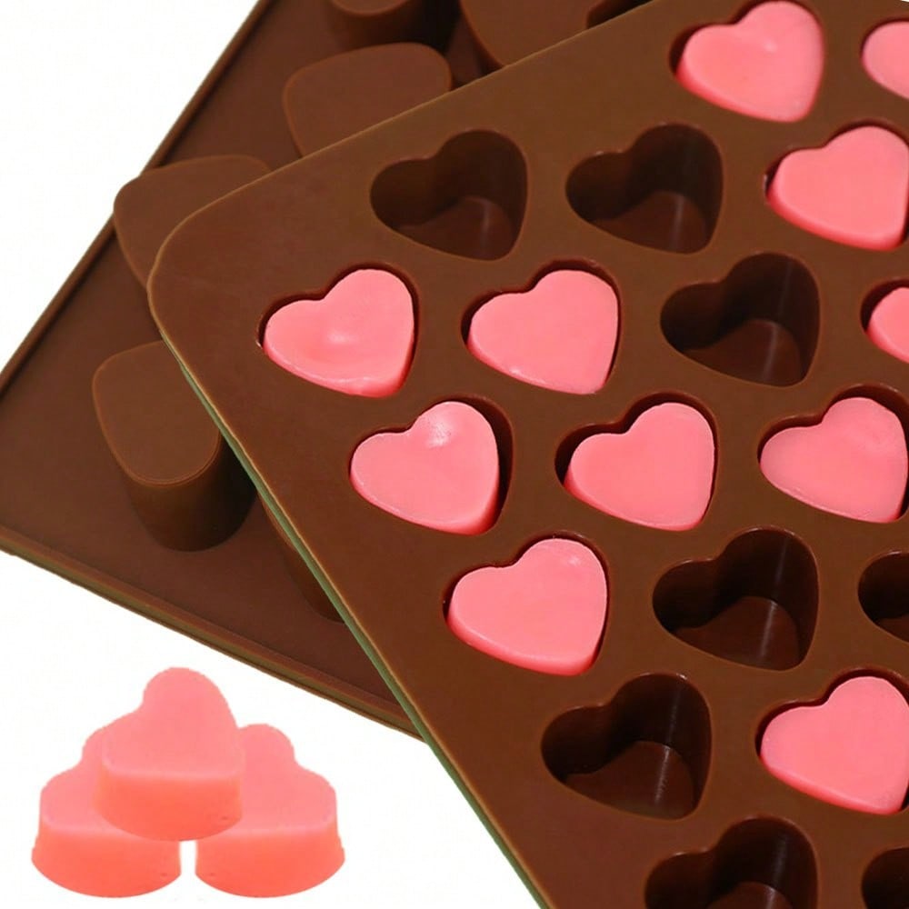 2pcs/set Heart-shaped Coffee B - Candle Wax Scale 리뷰 및 가격