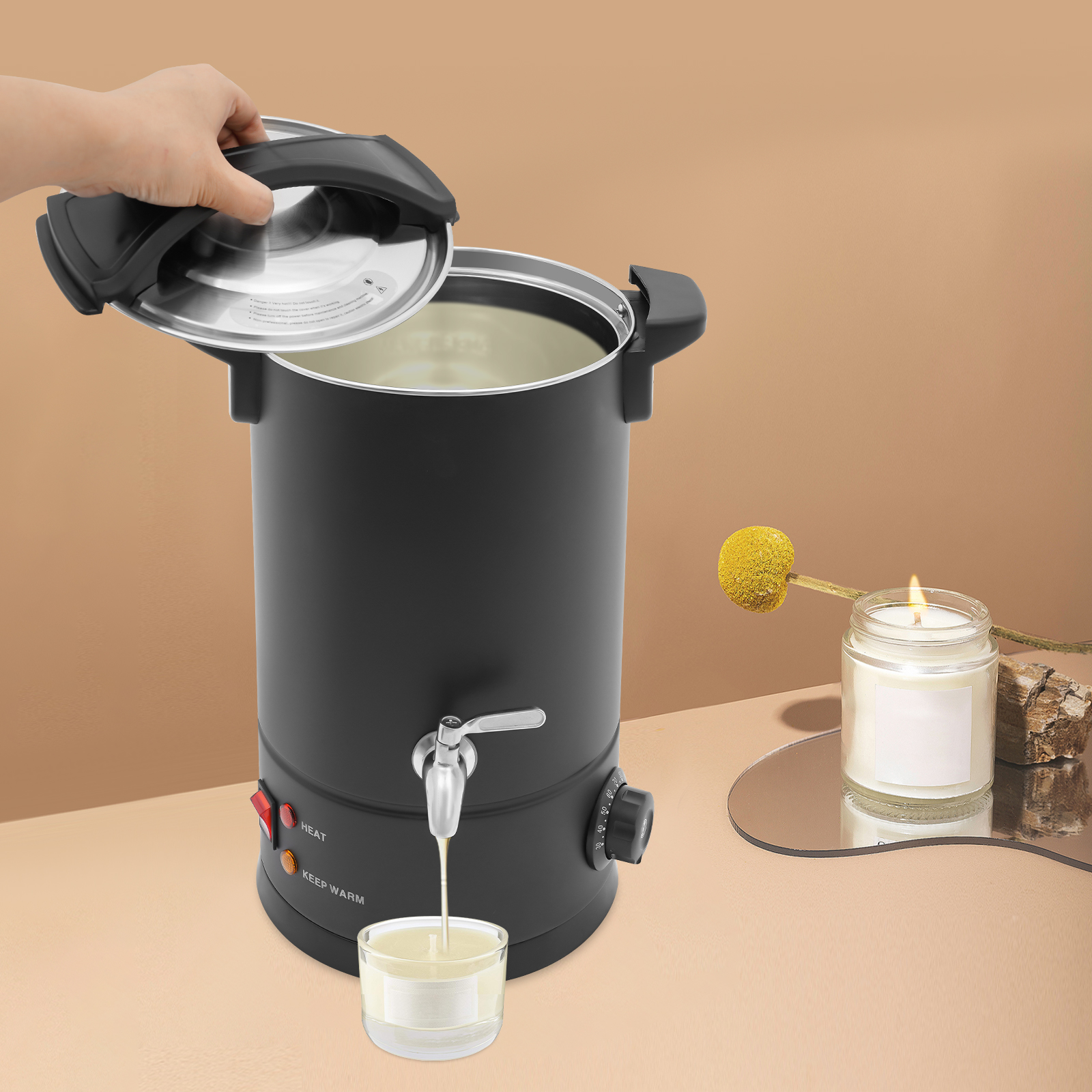 Electric Wax Melt Oven,Anti-Dr - Candle Wax Scale 리뷰 및 가격