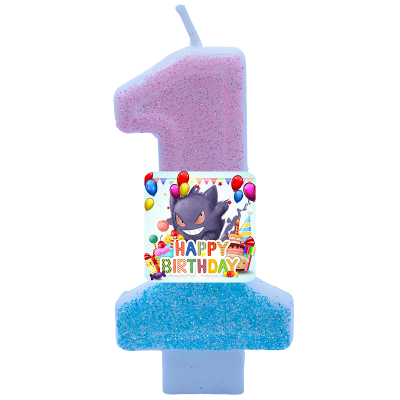 Pokemon Gengar Candles Themed  - Zebra Candle Supplies 리뷰 및 가격