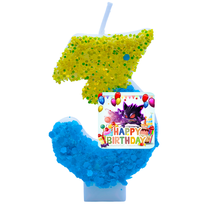 Pokemon Gengar Candles Themed  - Zebra Candle Supplies 리뷰 및 가격