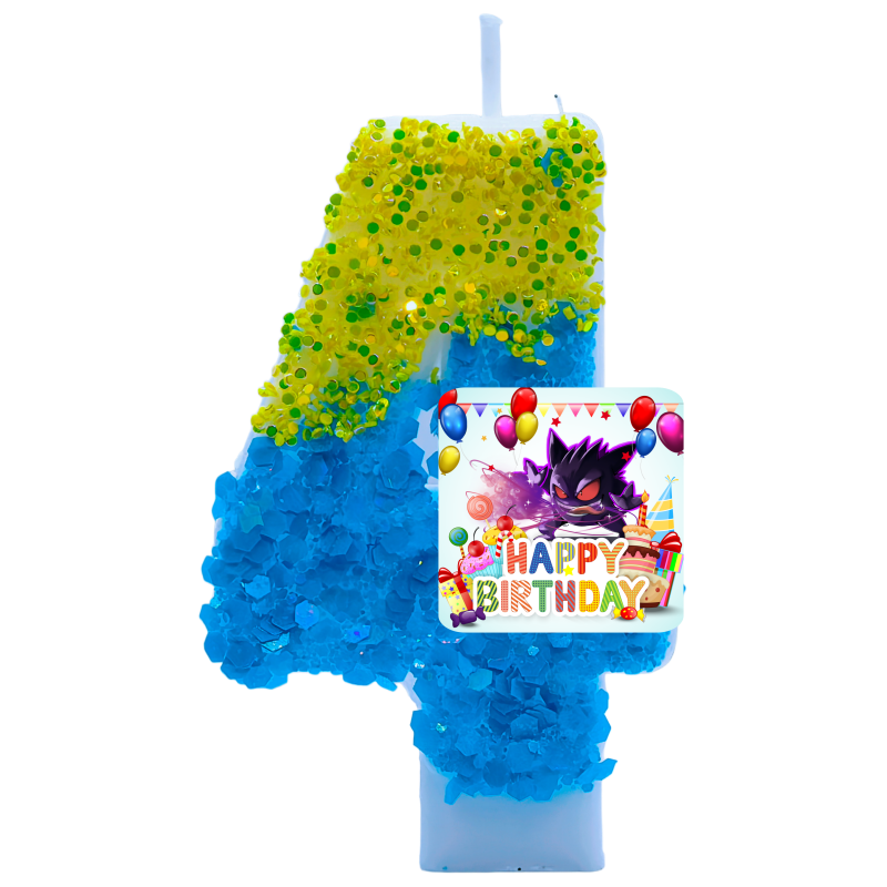 Pokemon Gengar Candles Themed  - Zebra Candle Supplies 리뷰 및 가격