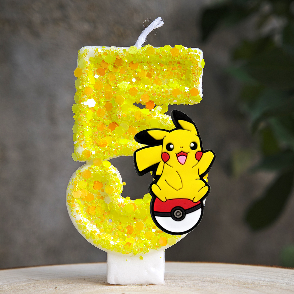 Pokemon Pikachu Candle Cartoon - Zebra Candle Supplies 리뷰 및 가격